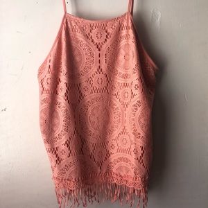 Pink : t a n k t o p